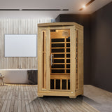 Pro 6 Madison 1-2 Per Near Zero EMF FAR Infrared Sauna
