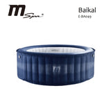MSPA Baikal Hydro Message Hot Tub - 4 Person Inflatable Bubble Spa