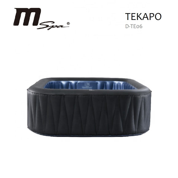 MSPA Tekapo Bubble Hot Tub - 6 Person Inflatable Bubble Spa